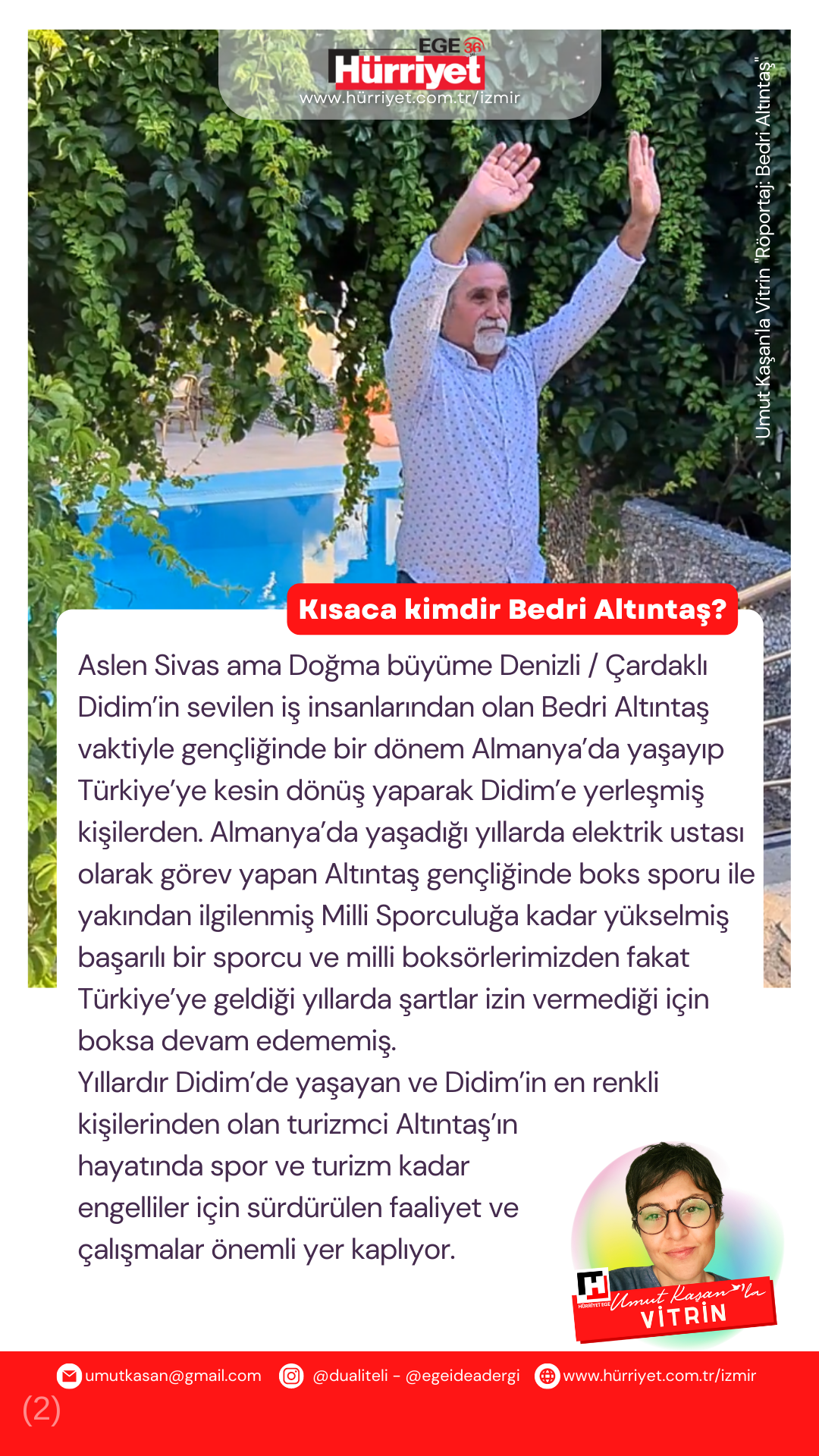 Umut Kaşan'la Vitrin / Didim 'Grand Didyma Otel işletmecisi Bedri Altıntaş' Röportaj