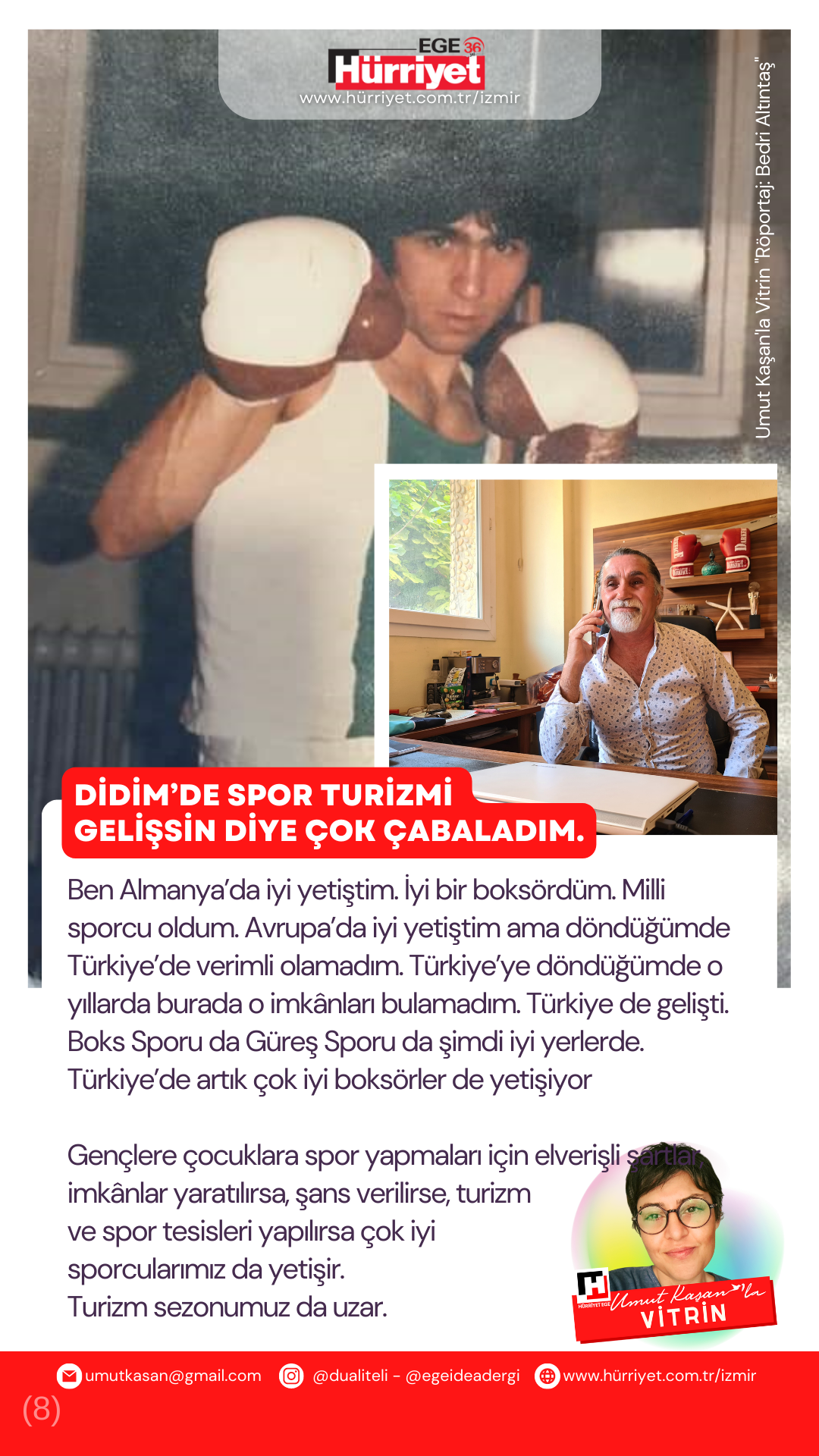 Umut Kaşan'la Vitrin / Didim 'Grand Didyma Otel işletmecisi Bedri Altıntaş' Röportaj